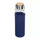 Üveg ivópalack neoprén tokban, 600 ml