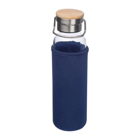 Üveg ivópalack neoprén tokban, 600 ml