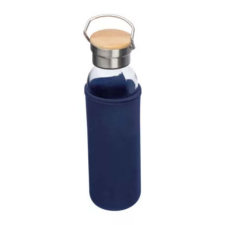 Üveg ivópalack neoprén tokban, 600 ml
