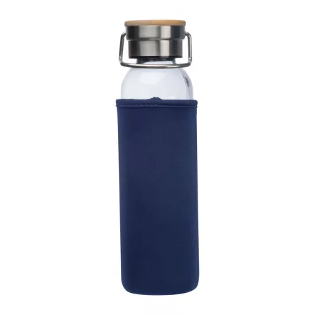 Üveg ivópalack neoprén tokban, 600 ml