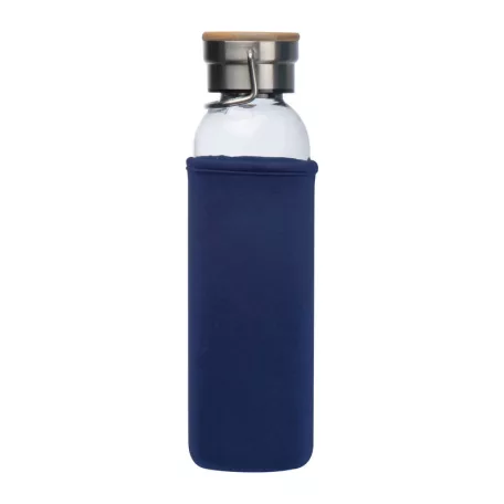 Üveg ivópalack neoprén tokban, 600 ml