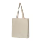 Organikus pamut bevásárló táska, 180g/m2
