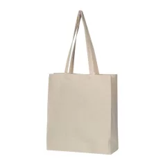 Organikus pamut bevásárló táska, 180g/m2