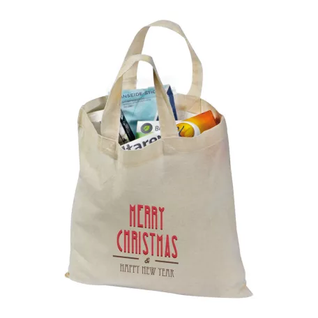 Rövid fülű kis vászontáska, 140 gr/m²