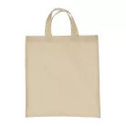 Rövid fülű kis vászontáska, 140 gr/m²