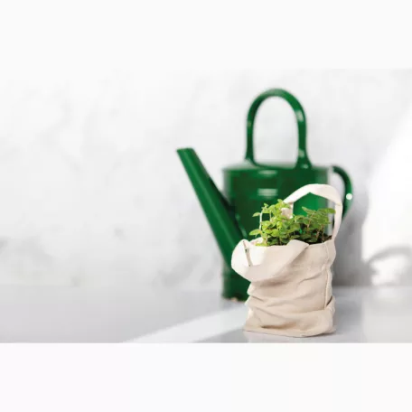 Rövid fülű kis vászontáska, 140 gr/m²