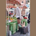 Összecsukható bevásárlókocsi