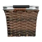 Rattan hatású bevásárlókosár