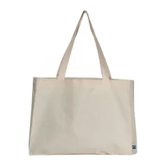 Fairtrade pamut bevásárlótáska, 180 gr