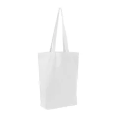 Fairtrade hosszúfülű vászontáska, 180 g/m²