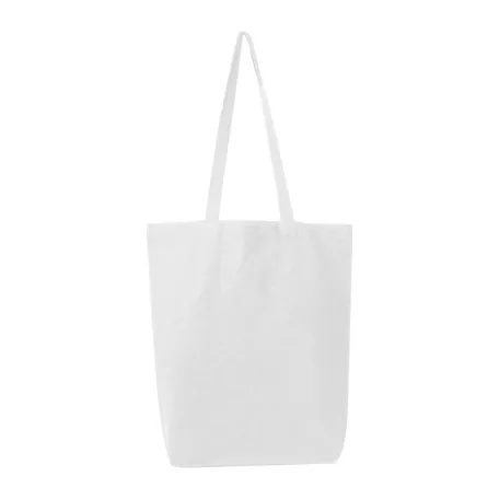 Fairtrade hosszúfülű vászontáska, 180 g/m²