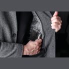 Acél laposüveg, 237 ml