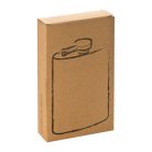 Acél laposüveg, 104 ml