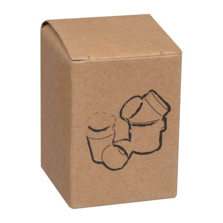 4 db rozsdamentes acél kupica, 4 x 45 ml