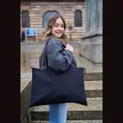 Organikus pamut vászontáska, 180 g/m²