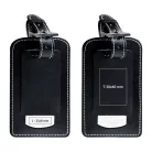 Bőr bőröndcímke tartó