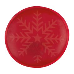 Kézmelegítő hópehely mintával