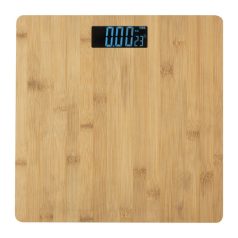 Digitális fürdőszobai mérleg, bambuszból