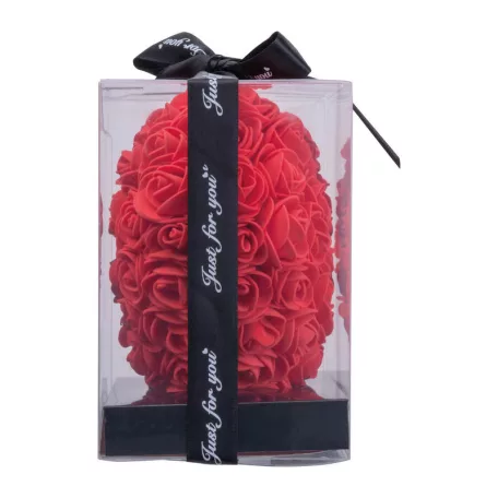 Mű rózsa szív formában