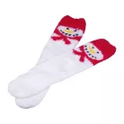 Karácsonyi zokni díszgömbben