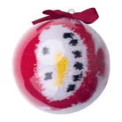 Karácsonyi zokni díszgömbben