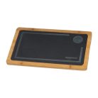 Pala tálca bambusz kerettel