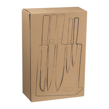 Késtartó és kés készlet