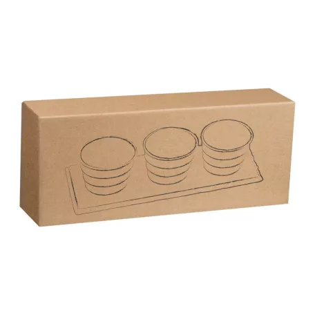 Kis tálkák pala tálcával