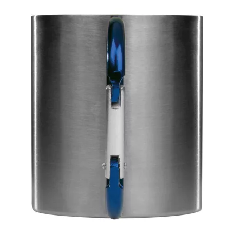 Fém bögre karabinerrel, 200 ml