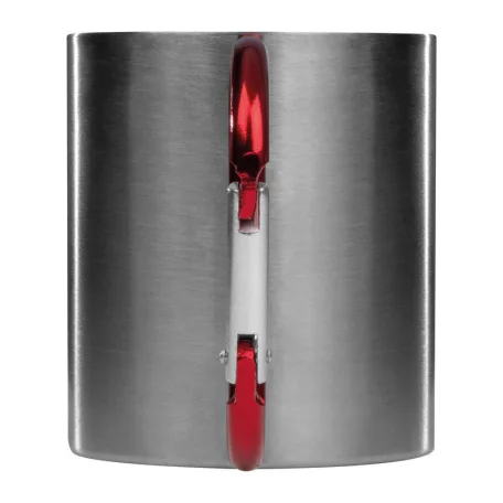 Fém bögre karabinerrel, 200 ml