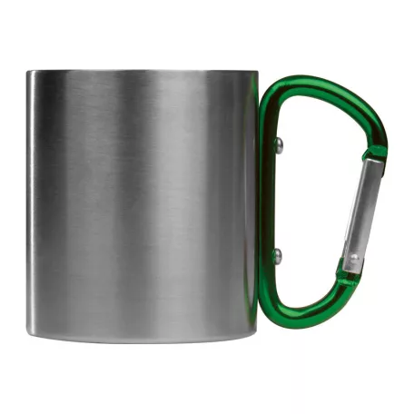 Fém bögre karabinerrel, 200 ml