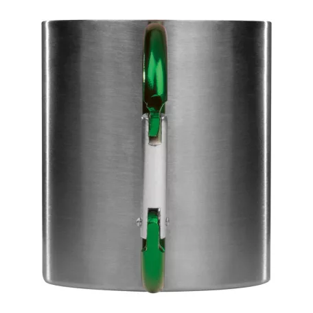 Fém bögre karabinerrel, 200 ml