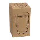 Duplafalú üveg pohár, 500 ml