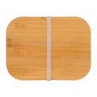 Uzsonnásdoboz bambusz tetővel