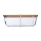 Uzsonnásdoboz bambusz tetővel