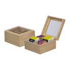 Bambusz teafilter tartó