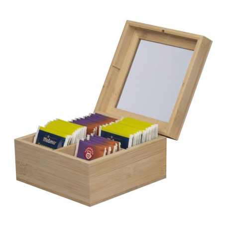 Bambusz teafilter tartó