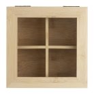 Bambusz teafilter tartó