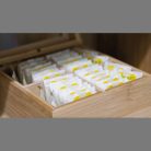 Bambusz teafilter tartó