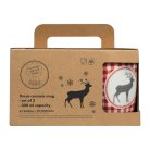 Két részes karácsonyi bögre készlet, 300 ml