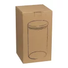 Boroszilikát üvegedény fenyőfa tetővel, 1000 ml