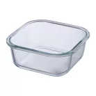 Üveg ételhordó műanyag fedővel, 750 ml