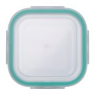 Üveg ételhordó műanyag fedővel, 750 ml