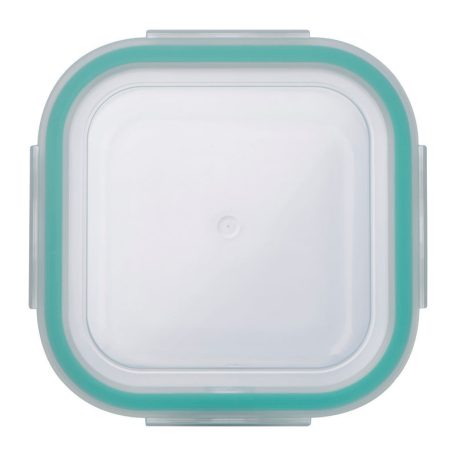 Üveg ételhordó műanyag fedővel, 750 ml