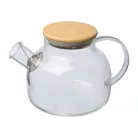 Üveg kancsó bambusz tetővel, 1000 ml