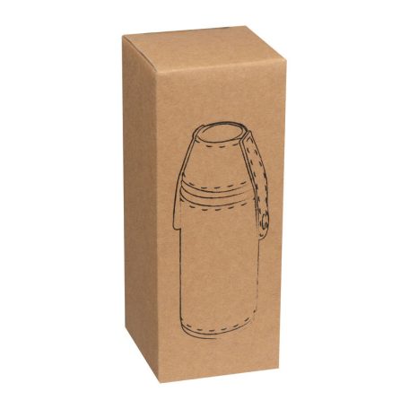 Rozsdamentes acél flaska 2 kupicával