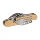 Multifunkcionális bicska szett kempinghez