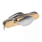 Multifunkcionális bicska szett kempinghez