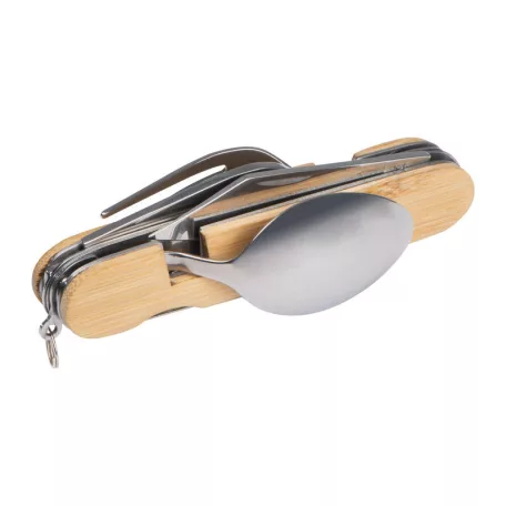 Multifunkcionális bicska szett kempinghez