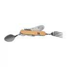 Multifunkcionális bicska szett kempinghez